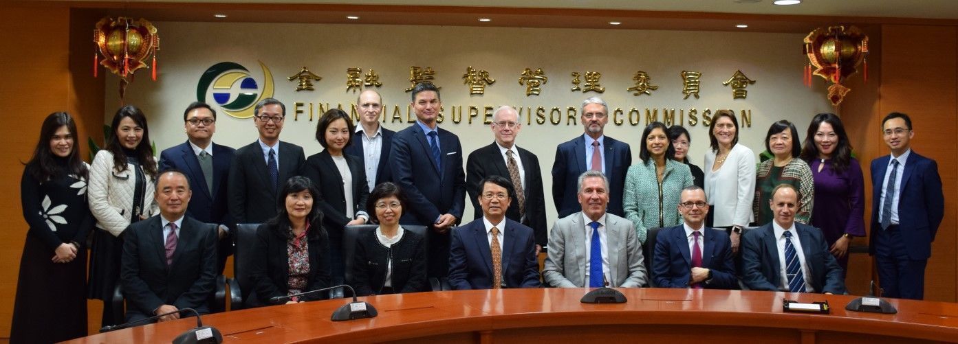 The delegation of US-Taiwan Business Council led by Chairman Splinter was warmly received by FSC Vice Chairman, Dr. Chuang-Chang Chang on February 15, 2019.