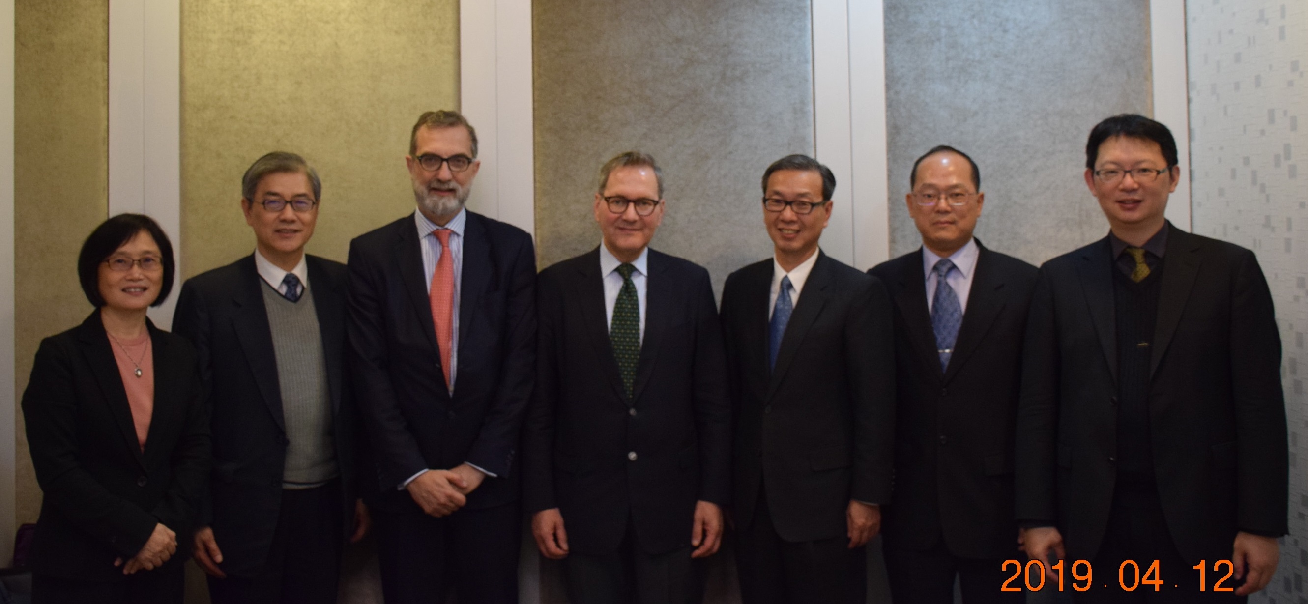 Head of the Banca d’Italia’s Tokyo representative office and Representative of the Italian Economic, Trade and Cultural Promotion Office in Taipei visit the FSC