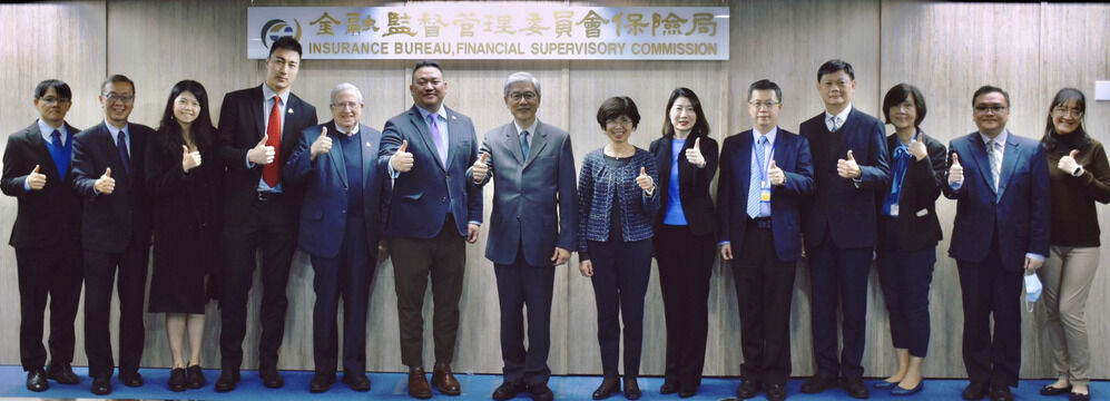 台灣美國商會(AmCham)執行長林博智拜會金管會(替代文字)