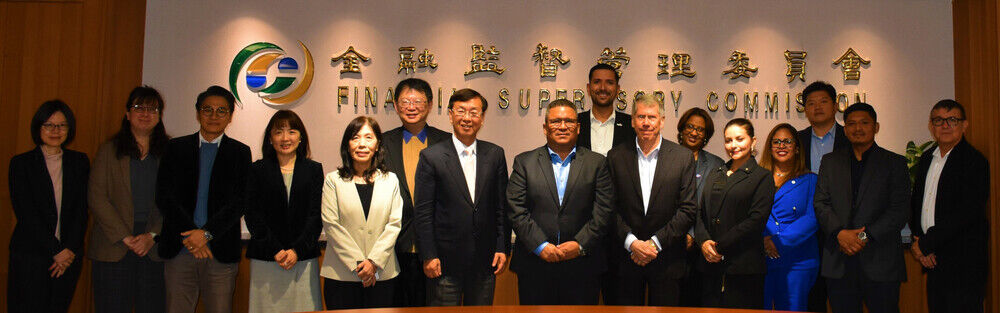 115年3月11日貝里斯金融公司(Finance Belize)與貝里斯金融服務委員會等一行拜會金管會(替代文字)